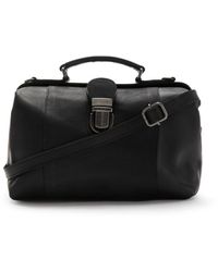 The Chesterfield Brand - Zwarte Leren Schoudertas - Lyst