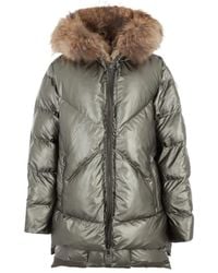 BLONDE No. 8 - Jassen ,Groen ,Leer Parka Frost - Lyst