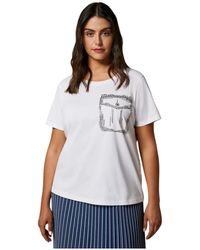 Marina Rinaldi - Tops > t-shirts - Lyst