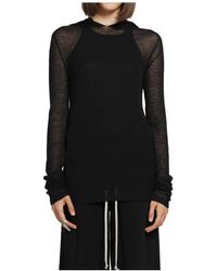 Rick Owens - Round-Neck Knitwear - Lyst
