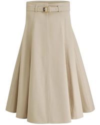 Dior - Middellange Rok Met Riem - Lyst