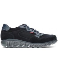 Callaghan - Comfortabele Leren En Suède Sneakers - Lyst