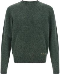 A.P.C. - Round-Neck Knitwear - Lyst