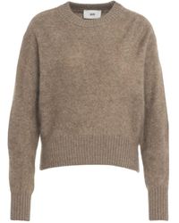 SOLOTRE - Round-Neck Knitwear - Lyst