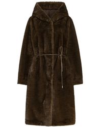 Seventy - Jassen ,Bruin ,Nepbont Nepbont & Shearling Jassen - Lyst