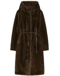Seventy - Jassen ,Bruin ,Nepbont Nepbont & Shearling Jassen - Lyst