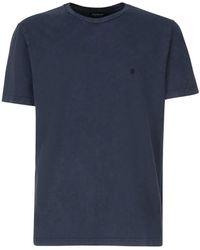 Dondup - T-shirt regular fit blu - Lyst