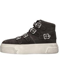 Ash - Schoenen ,Grijs ,Suède Sneakers Grijs - Lyst