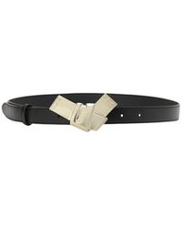 Iceberg - Riem Van Leer Met Logobrend - Lyst