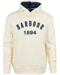 Barbour - Affiliate Popover Hoodie Neutral - Lyst