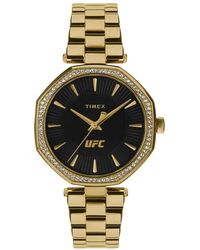 Timex - Analoge ufc jewel edelstahl uhr - Lyst