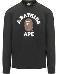 A Bathing Ape - Long Sleeve T-Shirts - Lyst