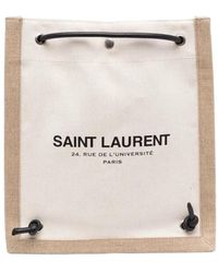 Saint Laurent Rugzakken - - Heren - Wit