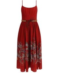 Zimmermann - Rhiannon Corset Midi Dress - Lyst