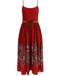 Zimmermann - Rhiannon Corset Midi Dress - Lyst