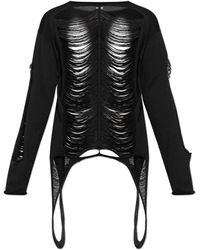 Rick Owens - Round-Neck Knitwear - Lyst