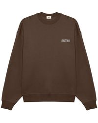 Autry - Hoodies & Sweatvesten ,Bruin ,Record Sweatshirt - Lyst