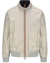 K-Way - Jassen ,Nylon Arsene Plus. 2 Reversible Jacket - Lyst