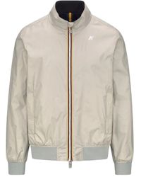 K-Way - Jassen ,Nylon Arsene Plus. 2 Reversible Jacket - Lyst