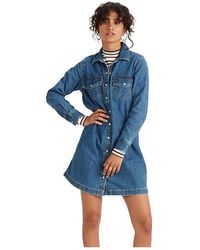 Levi's Jurk Ml Selma - Blauw