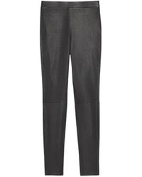 Theory - Leather Trousers - Lyst