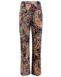 Etro - Straight Trousers - Lyst