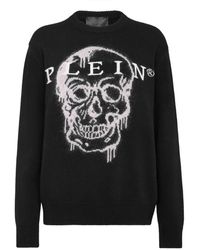 Philipp Plein - Round-Neck Knitwear - Lyst