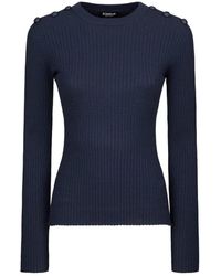 Dondup - Round-Neck Knitwear - Lyst