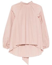 Max Mara - Mxevalle Plissé Blouse - Lyst