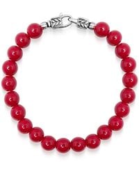 Nialaya - Jade Healing Bracelet With Lock - Lyst