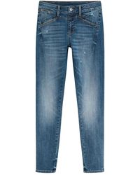 Desigual - Skinny Fit Jeans - Lyst