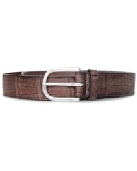 Orciani - Bruin Leren Riem Accessoires - Lyst