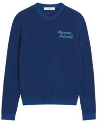 Maison Kitsuné - Round-Neck Knitwear - Lyst