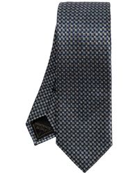 Brioni - Accessoires ,Blauw ,Zijden Das - Lyst