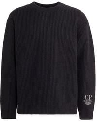 C.P. Company - Round-Neck Knitwear - Lyst