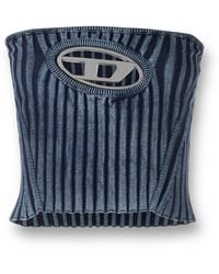 DIESEL - M-clarksville Bouclé Bandeau Midnight/blue - Lyst