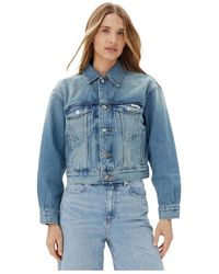 Calvin Klein - Denim Jackets - Lyst