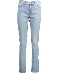 GANT - Jeans slim fit in cotone organico - Lyst