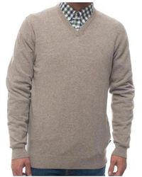 Barbour - Knitwear > V-neck Knitwear - Lyst