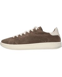 Ash - Schoenen ,Bruin ,Leer Suede En Leren Sneakers - Lyst