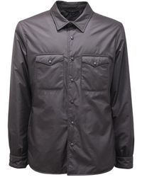 Mazzarelli - Gewatteerde Cortina Jas Blauw - Lyst