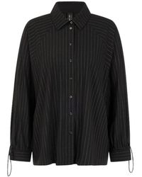 Marc Cain - Overhemden ,Zwart ,Leer Shirts - Lyst
