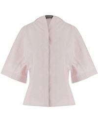 Jacquemus - Overhemden ,Roze ,Katoen La Chemise Moisson - Lyst
