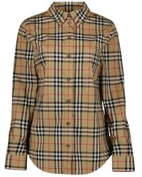 Burberry - Camicia vintage check lapwing - Lyst