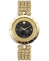 Versace - Accessoires ,Geel ,Dameshorloge - Lyst