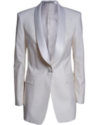 Tagliatore - Jassen ,Wit ,Wol Lou Shawl-Lapel Suit - Lyst