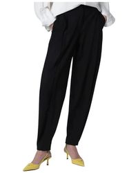 Thelatest - Tapered Trousers - Lyst