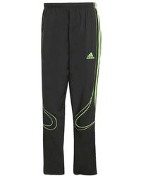 adidas - Fitness ,Zwart ,Zwarte Teamgeist Trackpants - Lyst