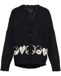 AllSaints - Truien & Vesten ,Zwart ,Katoen Tabua Cardigan - Lyst