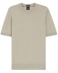 HUGO - Round-Neck Knitwear - Lyst